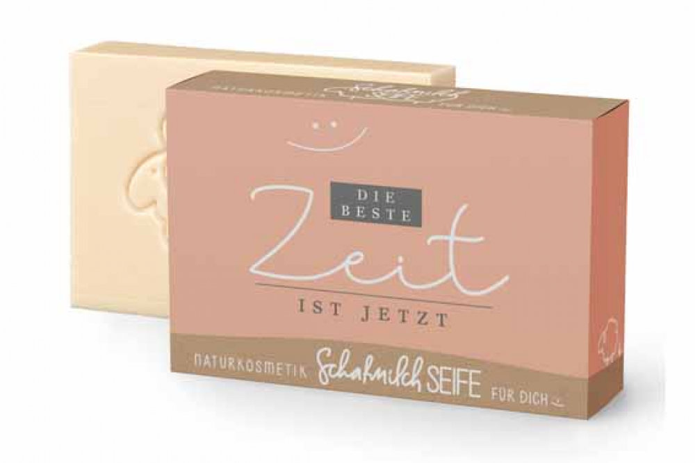 Schafmilchseife "Die beste Zeit ist jetzt" - Cosy Moments